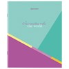 Тетрадь А5 48 л. BRAUBERG скоба, клетка, обложка картон, "Multicolor" (микс в спайке), 404361 - фото 2668252