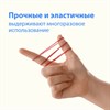 Резинки банковские универсальные диаметром 60 мм, BRAUBERG 1000 г, красные, натуральный каучук, 440101 - фото 2668544