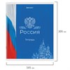 Тетрадь А5 48 л. BRAUBERG скоба, клетка, обложка картон, "Россия" (микс в спайке), 404362 - фото 2668586