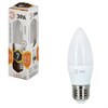 Лампа светодиодная ЭРА, 7 (60) Вт, цоколь E27, "свеча", теплый белый свет, 30000 ч., LED smdB35-7w-827-E27 - фото 2669632