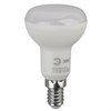 Лампа светодиодная ЭРА, 6 (50) Вт, цоколь E14, рефлектор, теплый белый свет, 30000 ч., LED smdR50-6w-827-E14 - фото 2669646