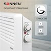 Обогреватель-конвектор SONNEN X-2000, 2000 Вт, напольная/настенная установка, белый, 453496 - фото 2670092