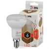 Лампа светодиодная ЭРА, 6 (50) Вт, цоколь E14, рефлектор, теплый белый свет, 30000 ч., LED smdR50-6w-827-E14 - фото 2670303
