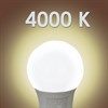 Лампа светодиодная SONNEN, 7 (60) Вт, цоколь Е27, груша, нейтральный белый свет, 30000 ч, LED A55-7W-4000-E27, 453694 - фото 2670474
