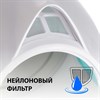 Чайник SONNEN KT-2016, 2 л, 2200 Вт, закрытый нагревательный элемент, пластик, белый/голубой, 453417 - фото 2671045