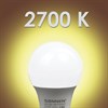 Лампа светодиодная SONNEN, 10 (85) Вт, цоколь Е27, груша, теплый белый свет, 30000 ч, LED A60-10W-2700-E27, 453695 - фото 2671090