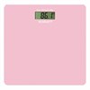 Весы напольные SCARLETT SC-BS33E041, электронные, вес до 180 кг, квадратные, стекло, розовые - фото 2671412