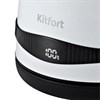 Чайник KITFORT КТ-6121-2, 1,7 л, 2200 Вт, закрытый нагревательный элемент, LED-дисплей, ТЕРМОРЕГУЛЯТОР, сталь, белый - фото 2672300