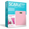 Весы напольные SCARLETT SC-BS33E041, электронные, вес до 180 кг, квадратные, стекло, розовые - фото 2672583