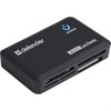 Картридер DEFENDER OPTIMUS USB 2.0, порты SD/MMC, TF, M2, MC, CF, XD, 83501 - фото 2673939