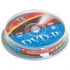 Диски DVD-R VS 4,7 Gb Cake Box (упаковка на шпиле), КОМПЛЕКТ 10 шт., VSDVDRCB1001 - фото 2674196