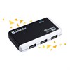 Хаб DEFENDER QUADRO INFIX, USB 2.0, 4 порта, порт для питания, 83504 - фото 2674241