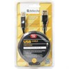 Кабель USB 2.0 AM-BM, 3 м, DEFENDER, 2 фильтра, для подключения принтеров, МФУ и периферии, 87431 - фото 2674464