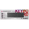 Клавиатура проводная DEFENDER Element HB-520, РАЗЪЕМ PS/2, 104 клавиши + 3 дополнительные клавиши, черная, 45520 - фото 2674489