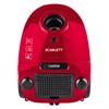 Пылесос SCARLETT SC-VC80B63 с пылесборником, 1600 Вт, мощность всасывания 360 Вт, красный - фото 2674534