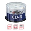 Диски CD-R SONNEN 700 Mb 52x Cake Box (упаковка на шпиле), КОМПЛЕКТ 50 шт., 512570 - фото 2674890