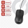 Мышь проводная SONNEN М-201, USB, 1000 dpi, 2 кнопки + колесо-кнопка, оптическая, черная, 512631 - фото 2675043
