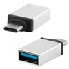 Переходник USB-TypeC RED LINE, F-M, для подключения портативных устройств, OTG, серый, УТ000012622 - фото 2675196