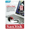 Флеш-диск 16 GB, SANDISK Ultra Flair, USB 3.0, металлический корпус, серебристый, SDCZ73-016G-G46 - фото 2675399