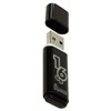 Флеш-диск 16 GB, SMARTBUY Glossy, USB 2.0, черный, SB16GBGS-K - фото 2675425