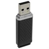 Флеш-диск 16 GB, SMARTBUY Quartz, USB 2.0, черный, SB16GBQZ-K - фото 2675594