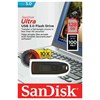 Флеш-диск 128 GB, SANDISK Cruzer Ultra, USB 3.0, черный, SDCZ48-128G-U46 - фото 2675649