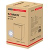 Холодильник SONNEN DF-1-15, однокамерный, объем 125 л, морозильная камера 15 л, 50х56х85 см, белый, 454791 - фото 2675709