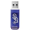 Флеш-диск 32 GB SMARTBUY Glossy USB 3.0, тёмно-синий, SB32GBGS-DB - фото 2675843