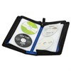 Портмоне для CD/DVD BRAUBERG на 96 дисков, обложка пластиковая, синий, 510091 - фото 2675856