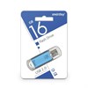 Флеш-диск 16 GB, SMARTBUY V-Cut, USB 2.0, металлический корпус, синий, SB16GBVC-B - фото 2675910