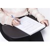 Подставка-столик с мягкими подушками, для ноутбука и творчества BRAUBERG, 430х330 мм, черный, 512669 - фото 2676107