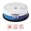 Диски CD-R SONNEN, 700 Mb, 52x, Cake Box (упаковка на шпиле) КОМПЛЕКТ 25 шт., 513531 - фото 2676183