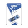 Флеш-диск 32 GB, SMARTBUY Glossy, USB 2.0, синий, SB32GBGS-B - фото 2676444