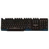 Клавиатура проводная SONNEN KB-7010, USB, 104 клавиши, LED-подсветка, черная, 512653 - фото 2676506