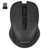 Мышь беспроводная с бесшумным кликом SONNEN V18, USB, 800/1200/1600 dpi, 4 кнопки, черная, 513514 - фото 2676529