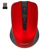 Мышь беспроводная SONNEN V99, USB, 1000/1200/1600 dpi, 4 кнопки, оптическая, красная, 513529 - фото 2676584