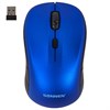 Мышь беспроводная SONNEN V-111, USB, 800/1200/1600 dpi, 4 кнопки, оптическая, синяя, 513519 - фото 2676588