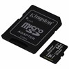 Карта памяти microSDXC 64 GB KINGSTON Canvas Select Plus, UHS-I U1, 100 Мб/с (class 10), адаптер, SDCS2/64GB - фото 2676730