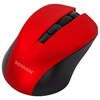 Мышь беспроводная с бесшумным кликом SONNEN V18, USB, 800/1200/1600 dpi, 4 кнопки, красная, 513516 - фото 2676801