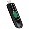 Флеш-диск 128GB TRANSCEND JetFlash 790C, разъем USB Type-С, черный/зеленый, TS128GJF790C - фото 2677038