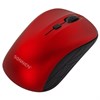 Мышь беспроводная SONNEN V-111, USB, 800/1200/1600 dpi, 4 кнопки, оптическая, красная, 513520 - фото 2677188