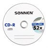 Диск CD-R SONNEN, 700 Mb, 52x, Slim Case (1 штука), 512572 - фото 2677267
