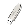 Флеш-диск 16 GB NETAC U352, USB 2.0, металлический корпус, серебристый, NT03U352N-016G-20PN - фото 2677421