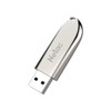 Флеш-диск 32 GB NETAC U352, USB 2.0, металлический корпус, серебристый, NT03U352N-032G-20PN - фото 2677425