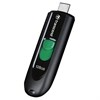 Флеш-диск 128GB TRANSCEND JetFlash 790C, разъем USB Type-С, черный/зеленый, TS128GJF790C - фото 2677591