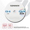 Диски CD-R SONNEN, 700 Mb, 52x, Cake Box (упаковка на шпиле) КОМПЛЕКТ 100 шт., 513533 - фото 2677623