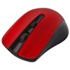 Мышь беспроводная SONNEN V99, USB, 1000/1200/1600 dpi, 4 кнопки, оптическая, красная, 513529 - фото 2677641