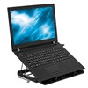 Подставка для ноутбука с охлаждением, 2 порта USB-A, LED-подсветка, 352х252 мм, BRAUBERG, 513617 - фото 2677729