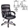 Кресло офисное BRABIX "Impulse EX-505", экокожа, черное, 530876 - фото 2678008