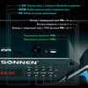 Колонка портативная с подсветкой SONNEN B306, 12 Вт, Bluetooth, FM-тюнер, microSD, MP3-плеер, черная, 513479 - фото 2678058
